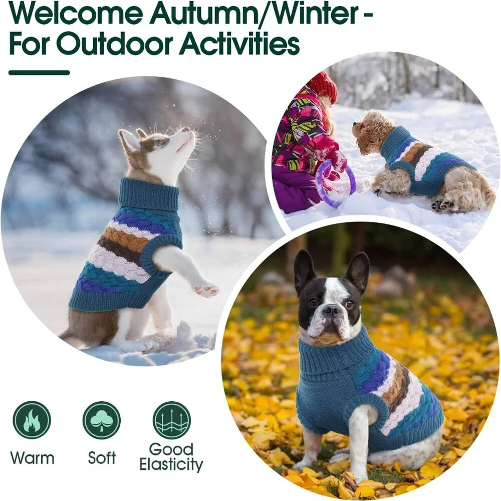 Dog Sweater, Warm Dog Sweaters for Extra Large Dogs Girl Boy